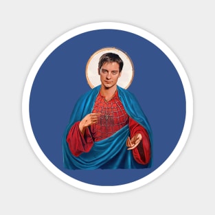 Saint tobey maguire Magnet